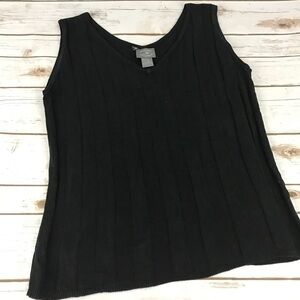 Designer Originals Black sleeveless Top